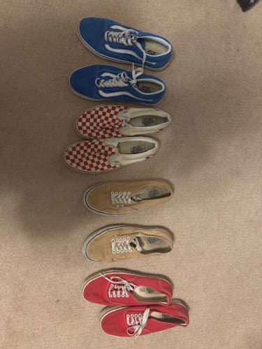 Vans shoes used