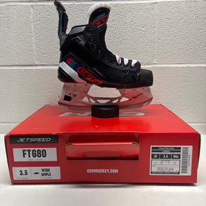 2023 CCM Jetspeed FT680 Hockey Skates Wide Width Size 3.5 (New)