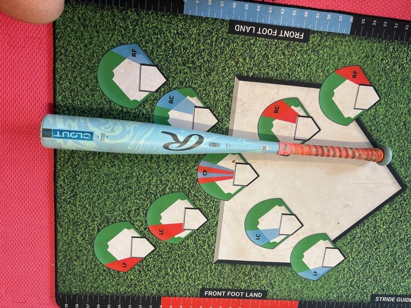 Rawlings Clout AI Alloy USSSA Certified Bat (-8) 21 oz 29" (Used)