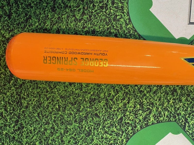 AXE GS4-29 George Springer Youth Hardwood Composite USSSA Certified Bat (-5) 29" (Used)