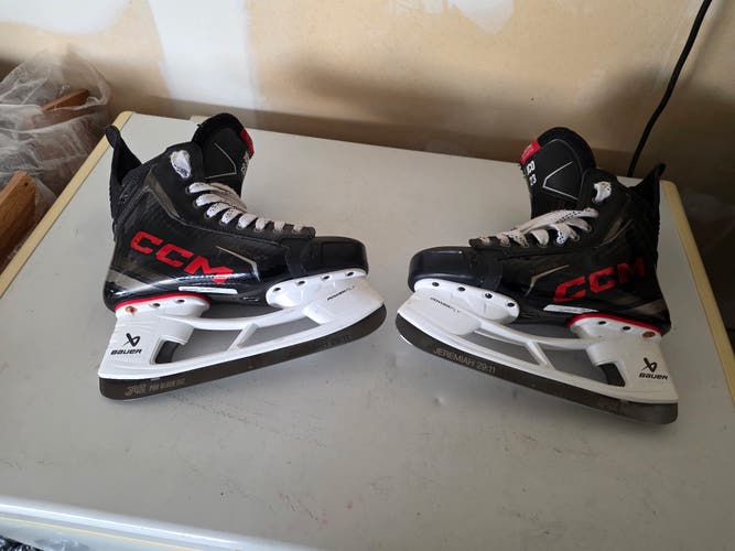 2024 CCM Tacks XF Pro Hockey Skates Wide Width Pro Stock 7.5 (Used)