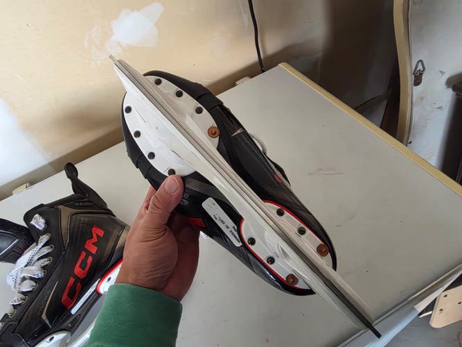 2024 CCM Tacks XF Pro Hockey Skates Wide Width Pro Stock 7.5 (Used)