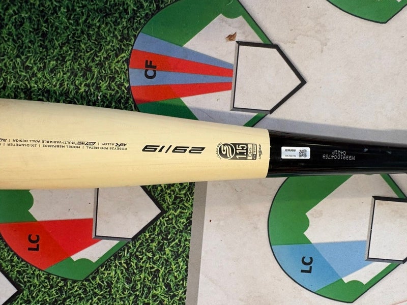Marucci MSBP28102 Posey 28 Pro Metal USSSA Certified Bat (-10) 19 oz 29" (Used)