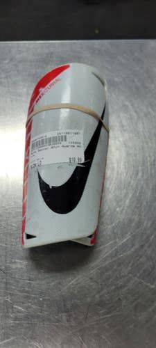 Used Nike Soccer Shin Guards Adult White LG 11497-S000153610
