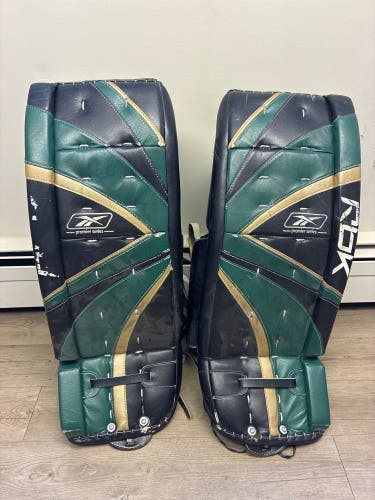 34"  Reebok Premier Series 2 Goalie Leg Pads - Excellent Conditon