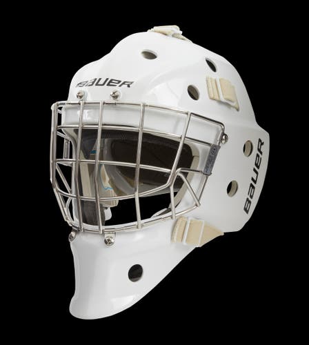 NEW Bauer 940 Goal Mask, White, Medium