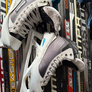 2013 Bauer Reactor 4000 Hockey Goalie Skates Regular Width 8 (Used)