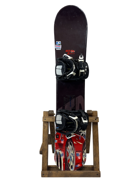 115cm LTD Racer Snowboard W/ Flow Micron Yth Bindings