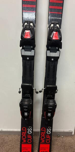 Nordica Dobermann World Cup GSj 135cm 102-65-87 Skis Marker Race