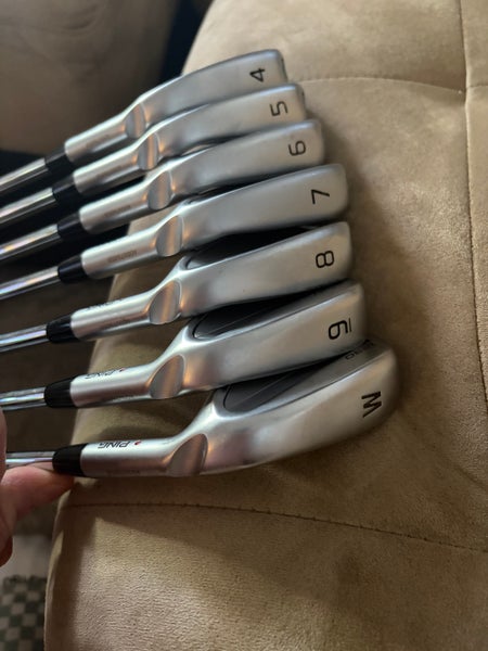 Men's 2024 Ping i230 Right Handed Iron Set Stiff Flex Steel Shaft (Used)