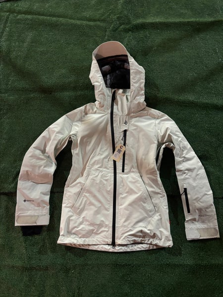 White Men's XS Volcom GPT Gore-Tex Jacket