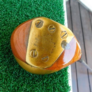 VINTAGE J LAWSON Yard More INLAY Persimmon Spoon Fairway Wood