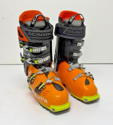 Scarpa Freedom RS Carbon Core Tech Pin AT Ski Boots MDP 26.5 US Men's 8.5