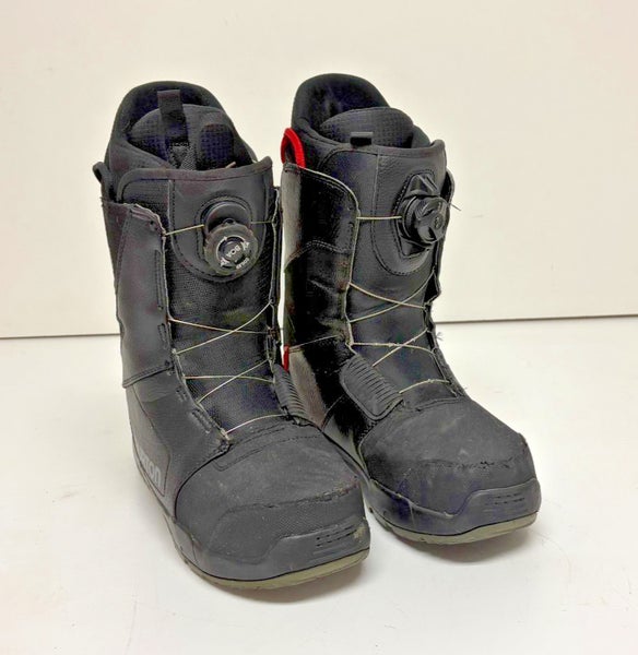 Burton Progression Boa-Coiler All-Mountain Snowboard Boots Black US 10 EU 43