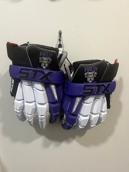 Water dogs STX Surgeon RZR2 Lacrosse Gloves Large (New)