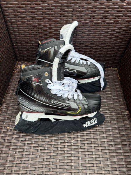 NHL SPEC! 2019 Bauer Vapor 2X Pro Hockey Goalie Skates Regular Width Pro Stock 9
