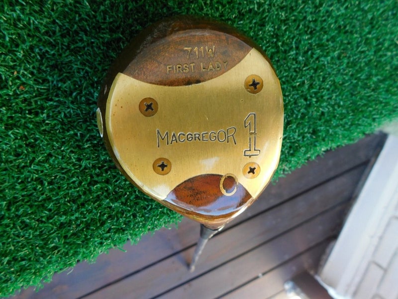 1940s First Lady MacGregor 711W Louise Suggs Persimmon Driver