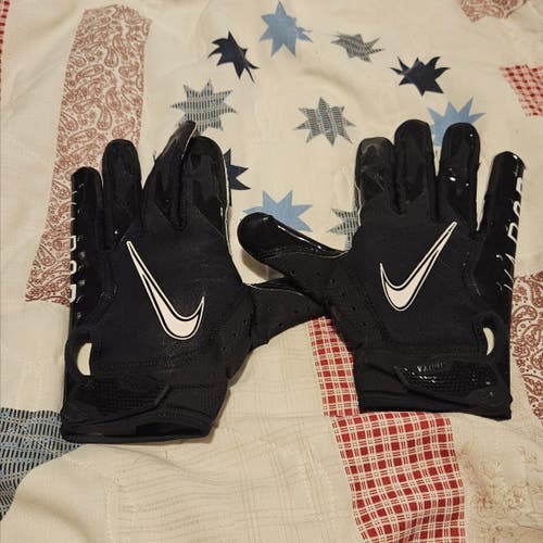 Black XL Adult Nike Vapor Jet 6.0 Gloves (New)