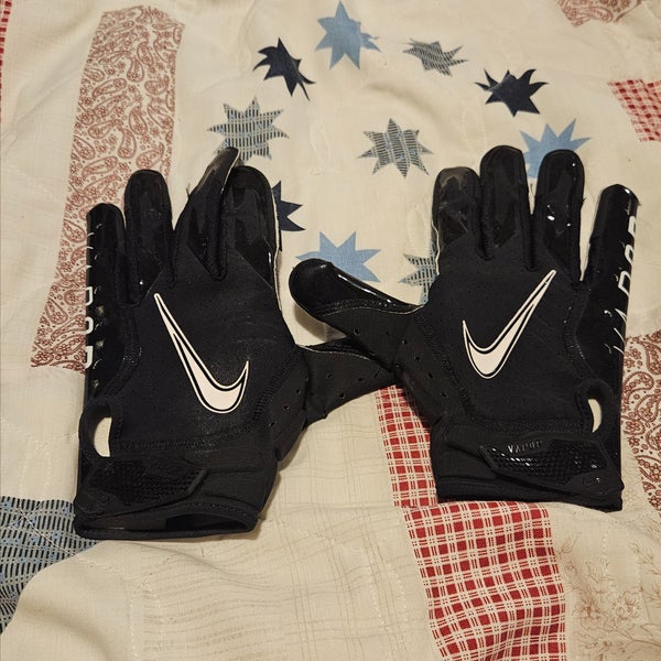 Black XL Adult Nike Vapor Jet 6.0 Gloves (New)
