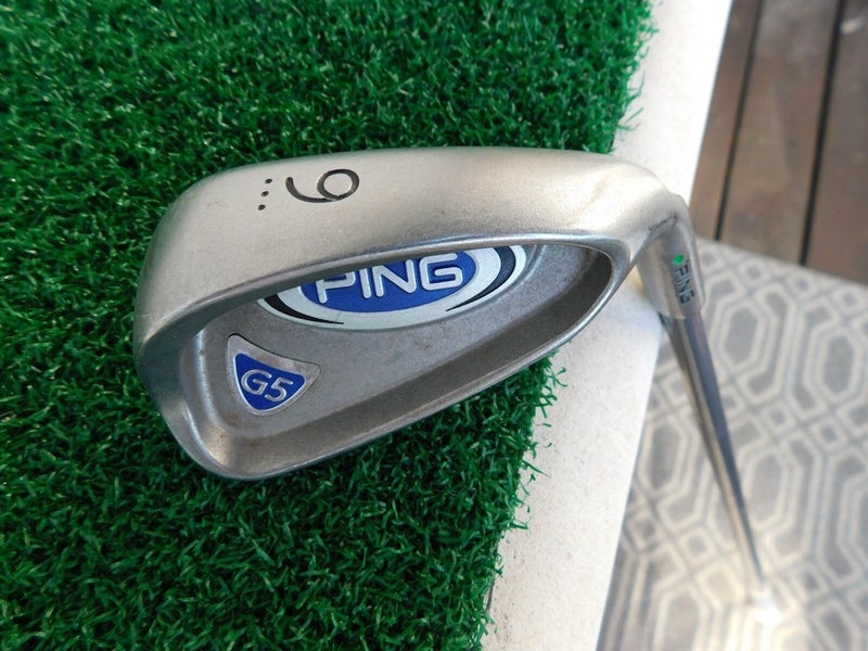 Ping G5 Green Dot 9-Iron w/ PING TFC 100 Regular Flex Shaft