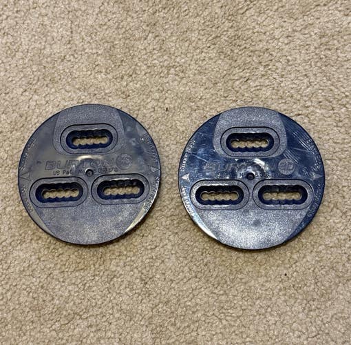 Burton 3 Hole Discs For Snowboard binding Navy