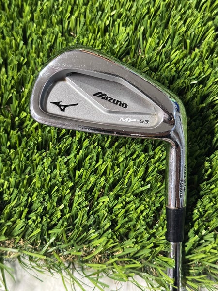 Mizuno Mp 53 6 Iron Stiff Flex Dynamic Gold S300U Steel Shaft Good Condition RH
