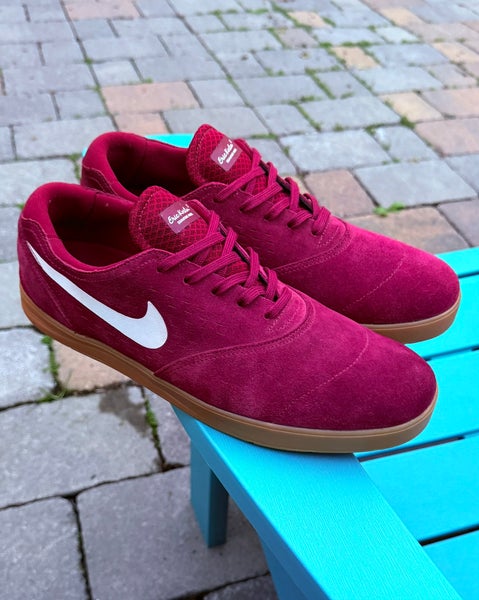 Mens Nike SB Eric Koston 2 Skateboard Sneakers Sz 13 - Red White Gum 580418-612