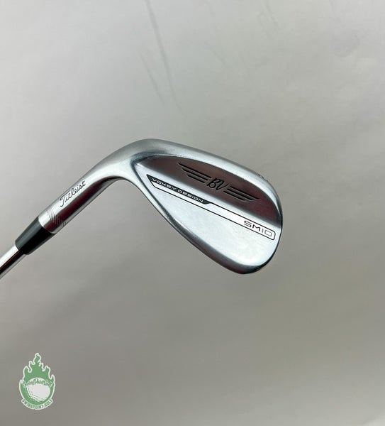 Left Handed Titleist Vokey SM10 Wedge 56*-10 S Grind S200 Stiff Flex Steel Golf