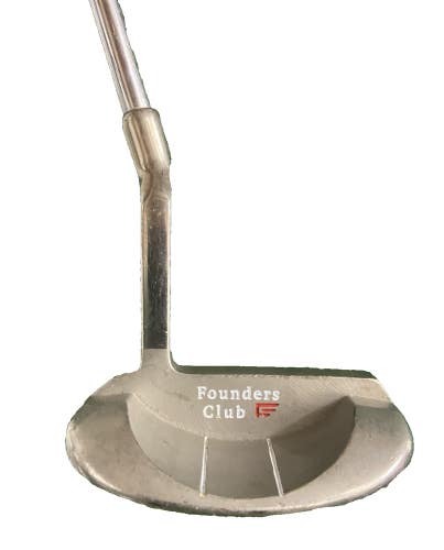 Founders Club FC-03 Milled Insert Mallet Putter RH Steel 35.5" New Grip Sweet