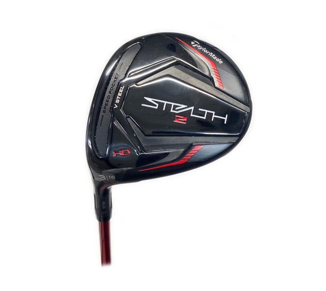 LH TaylorMade Stealth 2 HD 16* 3 Wood Graphite Speeder NX 50-R Regular Flex