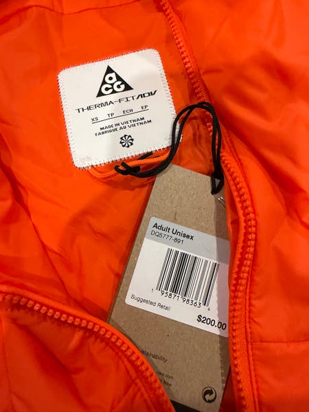 Nike ACG Rope De Dope ADV Therma-FIT Vest DQ5777-891 Sz XS