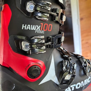 Mondo 25 & 25.5 Unisex Atomic Hawx Prime 100 All Mountain Ski Boots Medium Flex (Used)