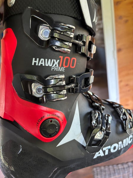 Mondo 25 & 25.5 Unisex Atomic Hawx Prime 100 All Mountain Ski Boots Medium Flex (Used)