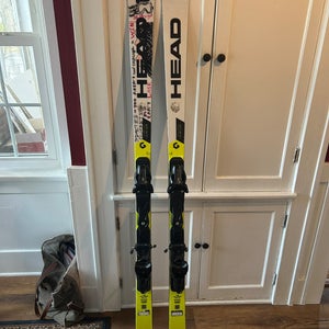 Unisex HEAD World Cup Rebels i.GS RD 166 cm Racing Skis With Bindings (Used)