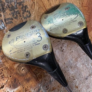Men's Ping Eye 2 Right Hand 3 &5 Fairway Woods Regular Flex