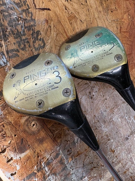 Men's Ping Eye 2 Right Handed Fairway Wood Regular Flex 3 Wood (Used)