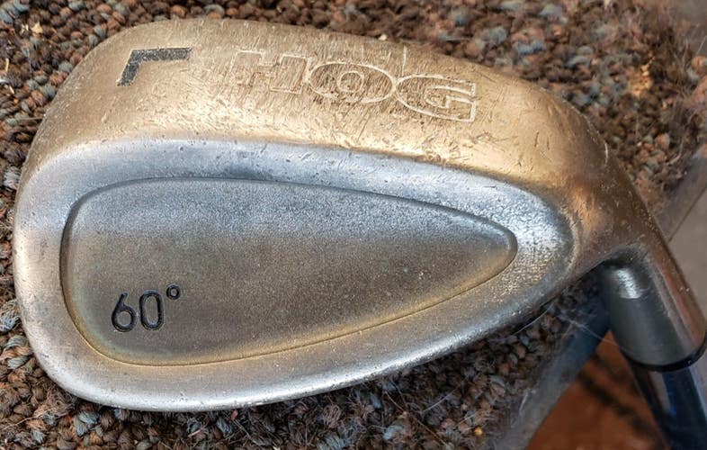36 IN HOG GOLF CAVITY BACK 60 DEG LOB WEDGE GOLF CLUB XX FLEX FAT STEEL SHAFT