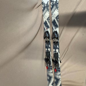 All Mountain 159 cm K2 Public Enemy Skis With Bindings (Used)