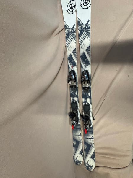 All Mountain 159 cm K2 Public Enemy Skis With Bindings (Used