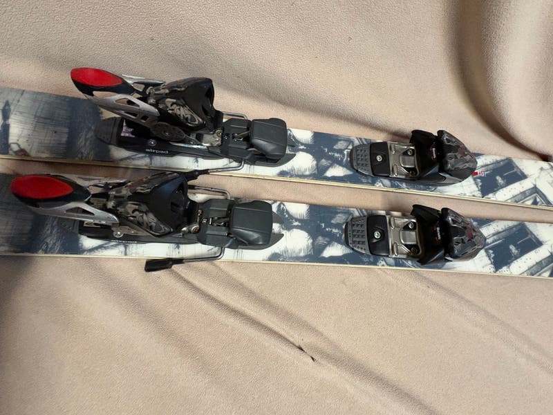 All Mountain 159 cm K2 Public Enemy Skis With Bindings (Used