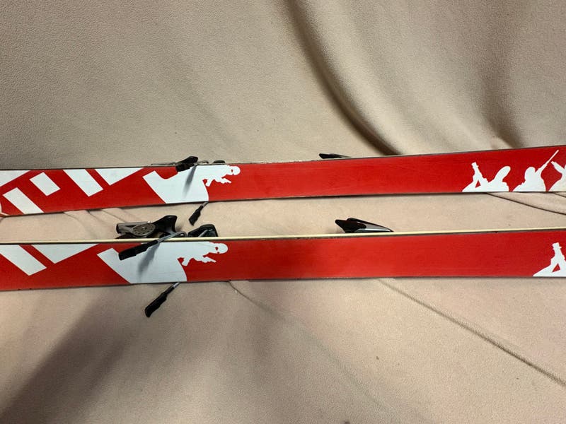 All Mountain 159 cm K2 Public Enemy Skis With Bindings (Used