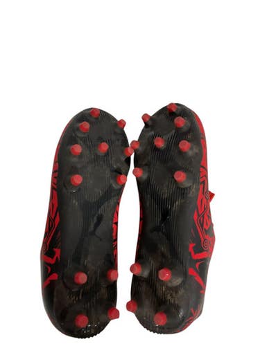 Used Puma Soccer Cleats Red Youth 13.0 11847-S000030934