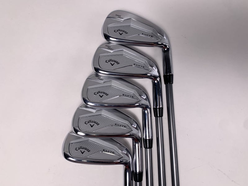Callaway Elyte Max Fast Iron Set 7-PW+GW Project X Denali 5.0 55g Senior RH +1''