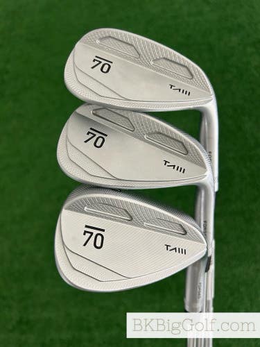 Sub 70 TAIII Forged 3 Wedge Set (50, 54, & 60 Degrees)