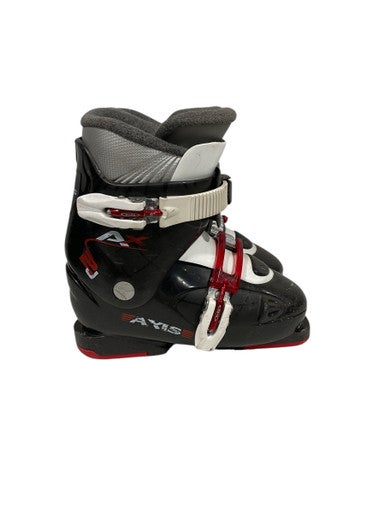 Used AX Boys DH Ski Boot Black 225 MP - J04.5 - W5.5 11847-S000030867