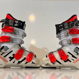 20.5. Rossignol Hero JR 65 Ski Boots w/ Booster Strap (Used)
