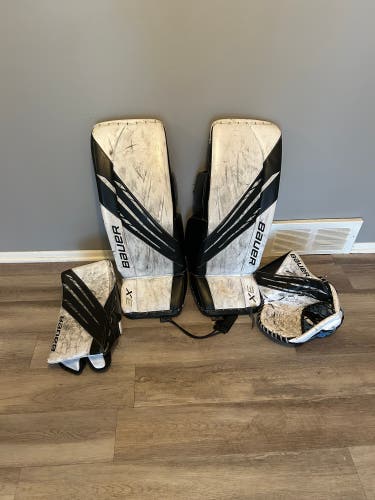 30" Bauer Vapor 3x Regular Goalie Full Set (Used)