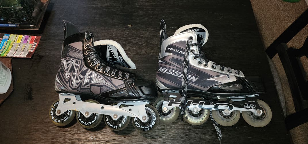 Mission Inline Skates Size 10 (Used)