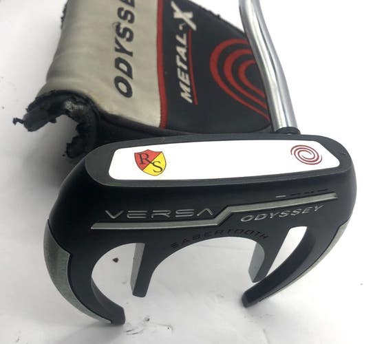 Odyssey Versa 90 Sabertooth White 35" Putter RH w/HC *Excellent*