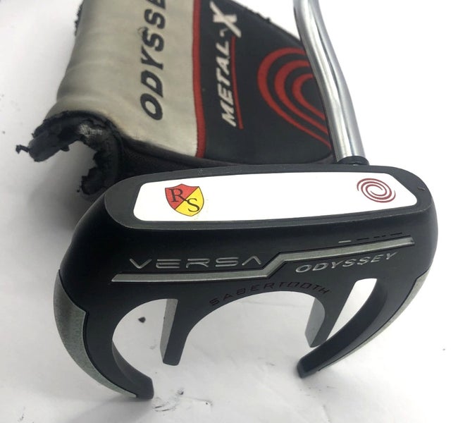 Odyssey Versa 90 Sabertooth White 35" Putter RH w/HC *Excellent*